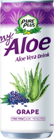 Aloe Vera drink Grape Flavour 240ml PURE PLUS 