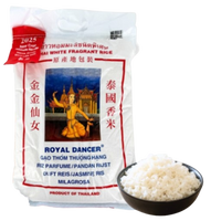 Jasmine rice long grain 4.54kg Royal Dancer (2025)