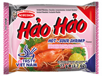 Noodle soup w shrimp hot& sour 77g HAO HAO