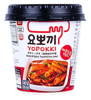 Yopokki Sweet & Spicy Topokki Cup 140g YOUNG POONG
