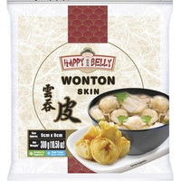 WON TON Dough Frozen 9cm 300g HAPPY BELLY