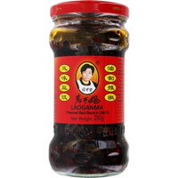 LAOGANMA Preserved Black Bean in Chilil Oil 280g