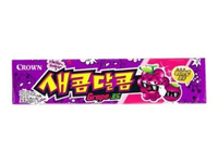 Chewing candies grape flavour 29g CROWN