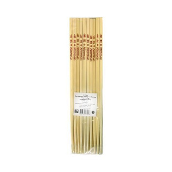 Bamboo Chopsticks Unpainted 10 Pairs 