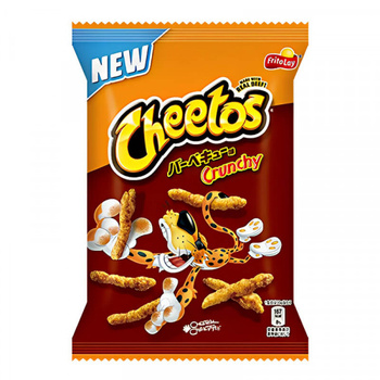 Cheetos Corn Snacks Crunchy Bbq 70g