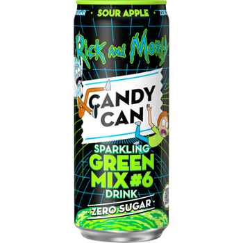 Candy Can carbonated lemonade Sour Apple 330 ml