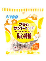 Lollipop with brown sugar and ume plums 84g U100