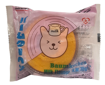 Japanese Style Milk Cake Roll Baumkuchen 70g TOKIMEKI