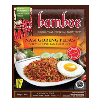 nasi goreng pedas paste for rice 40g BAMBOE