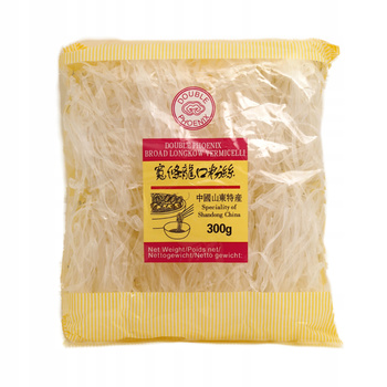 Wide Mung bean Noodles 3mm 300g DOUBLE PHEONIX