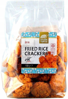 Fried Hot Rice crackers 150g GOLDEN TURTLE