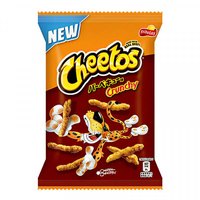 Cheetos Corn Snacks Crunchy Bbq 70g