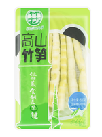 Young Bamboo Strips Half-Cutted 400g ZHUXIN