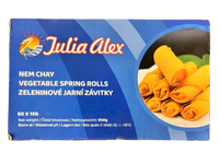 Frozen  Spring Rolls (60x15g) 900g Julia Alex
