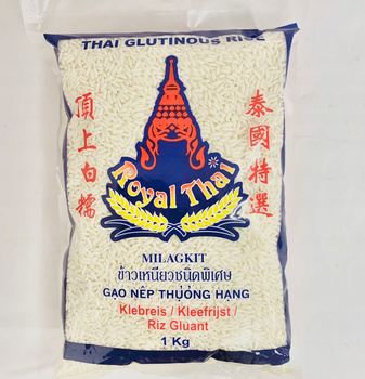 Long Grain Thai Sticky Rice 1kg ROYAL THAI