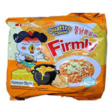 Hot Chicken Stir-fry Ramen Quattro Cheese Flavour 145g FIRMLY