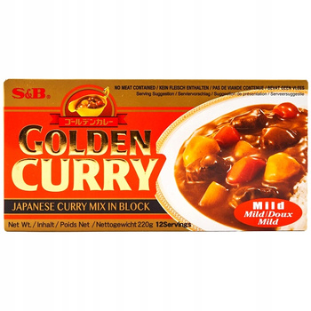 Japanese Golden Curry Mild S&B 220g