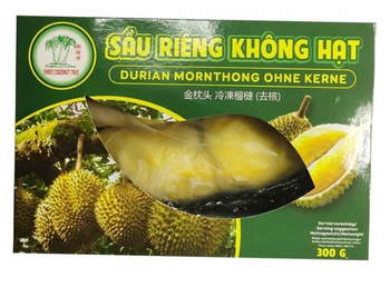 Frozen Durian Monthon without Seed 300g THREE COCONUT REE