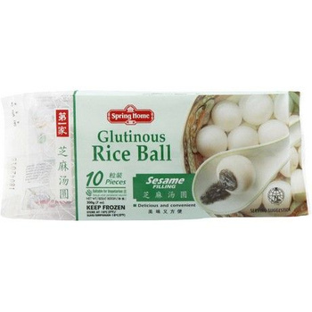 Sweet Glutious Rice Ball with Balck Sesame Filling 200g Spring Home