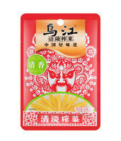 Zha Cai, Pickled Mustard Light Flavour 80g WUJIANG