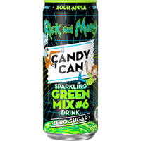 Candy Can carbonated lemonade Sour Apple 330 ml