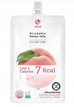 Konjac Jelly Peach Flavour 150ml JELLY.B