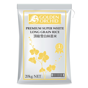 Short Grain rice premium 20kg Golden Orchid