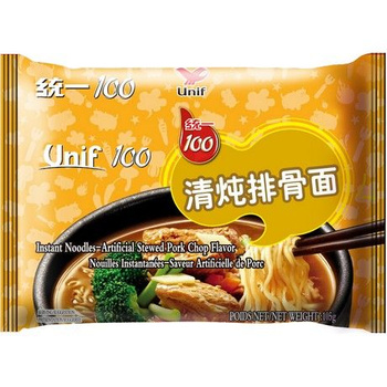 TONGYI instant noodle soup with stewed ribs 105g Mild taste