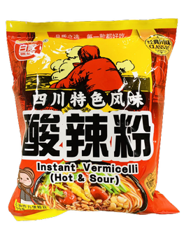 Sweet Potato Noodle Instant Soup sour& spicy 105g BAIJIA