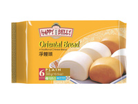 Frozen plain bread Chinese Style 300g HAPPY BELLY