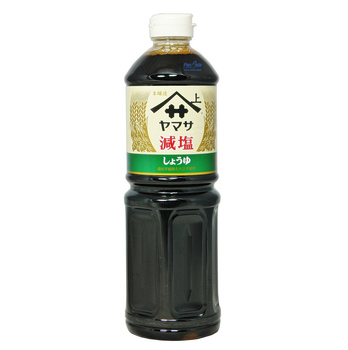 Light Soy Sauce Less Salt 1L YAMASA