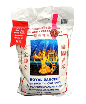 Jasmine rice long grain 4.54kg Royal Dancer