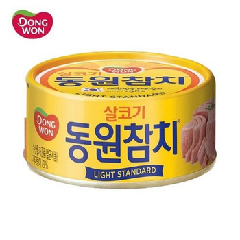 Tuna Fish Meat in Oil Light Standard  135g DONGWON 