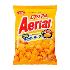 Aerial Crispy Layered Snack Rich Cheddar Cheese 65g
