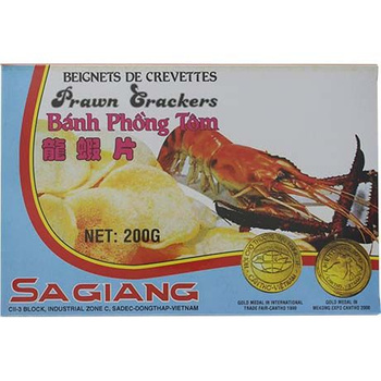 Shrimp chips for frying 200g SA GIANG