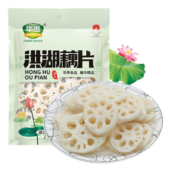 Lotus root in water sliced 330g HUAGUI