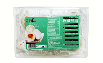 boiled duck eggs salted 70gx6 GUANGYANG