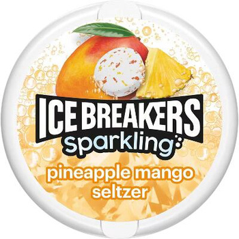 Ice Breakers sparkling candies with pineapple and mango flavor 43 g