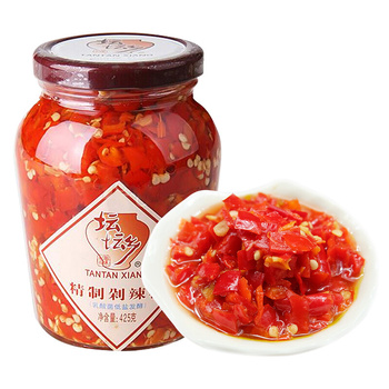 Chinese Salted Chpped Chilies Duo Jiao 424g TanTanXiang