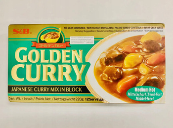 Golden Curry Medium Hot  220g S&B