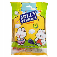 Jelly Straws mixed flavour 340gTXMM