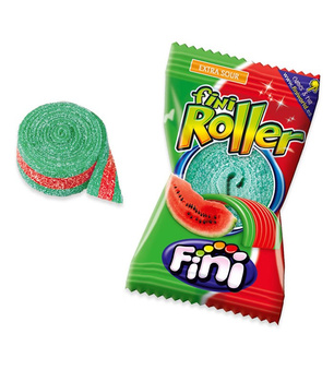 Żelki FINI ROLLER O SMAKU ARBUZA 20g