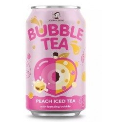 Bubble iced tea peach taste 320ml MADAM HONG