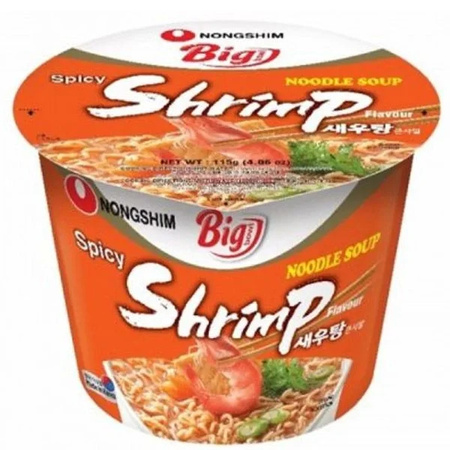 Pikantny Ramen Krewetkowy Nongshim 115g