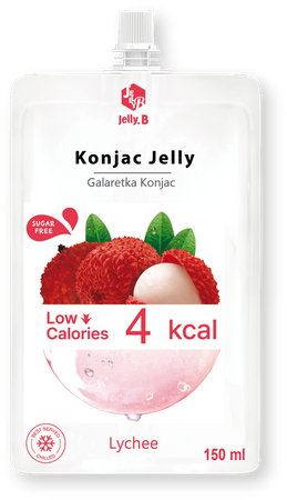 Konjac Jelly Lychee 150ml Jelly.B