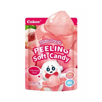 Peeling Candy White Peach 75g Cokoc