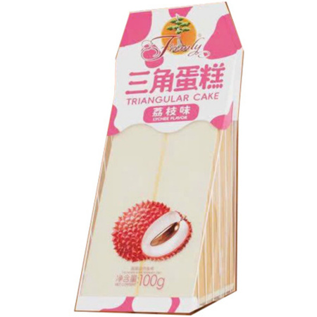 Lychee Flavour Soft Cake 100g LEX JAZZ