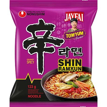 Soup Noodle Shin Ramyun Tom Yum Flavour 123 g Nongshim