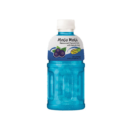 Bluberry Flavour Drink with Nata de coco 320ml MOGU MOGU