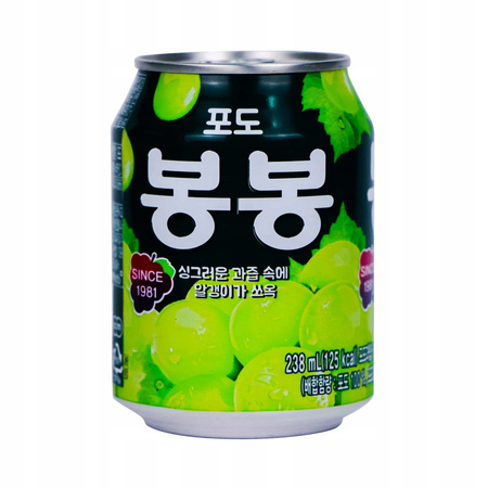 Bong Bong Grape Juice with Pulp 238ml HAITAI
